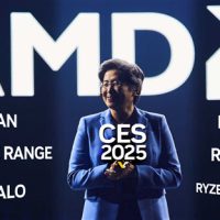 AMD CES 2025六大新品齐飞！CPU就有五个 Intel怎么追