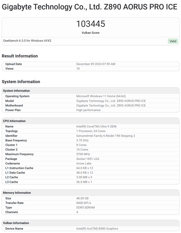 Intel锐炫B580性能提前曝光！超过RTX 4060和RX 7600 XT