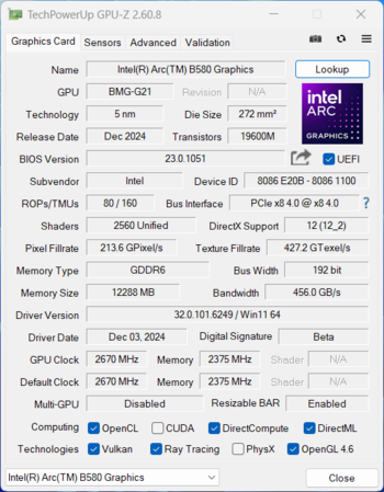 英特尔Arc B580 Limited Edition上手：轻松超越RTX 4060 2K档新选择